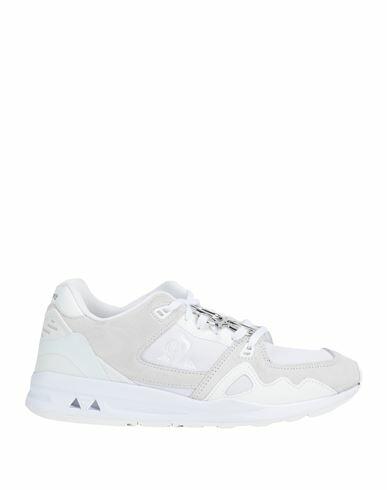 Le Coq Sportif Lcs R1000 W Bijoux Woman Sneakers White Soft Leather, Textile fibers Cover