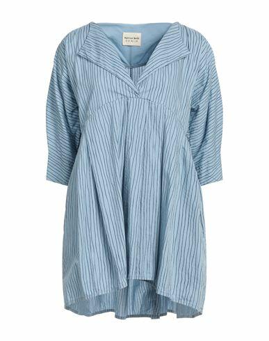 Alessia Santi Woman Mini dress Sky blue Cotton Cover