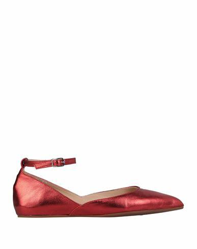 Formentini Woman Ballet flats Red Soft Leather Cover