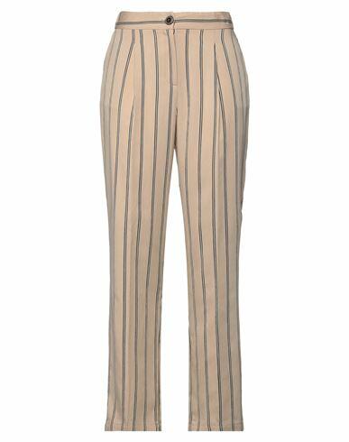 Nenette Woman Pants Beige Viscose, Polyamide, Elastane Cover