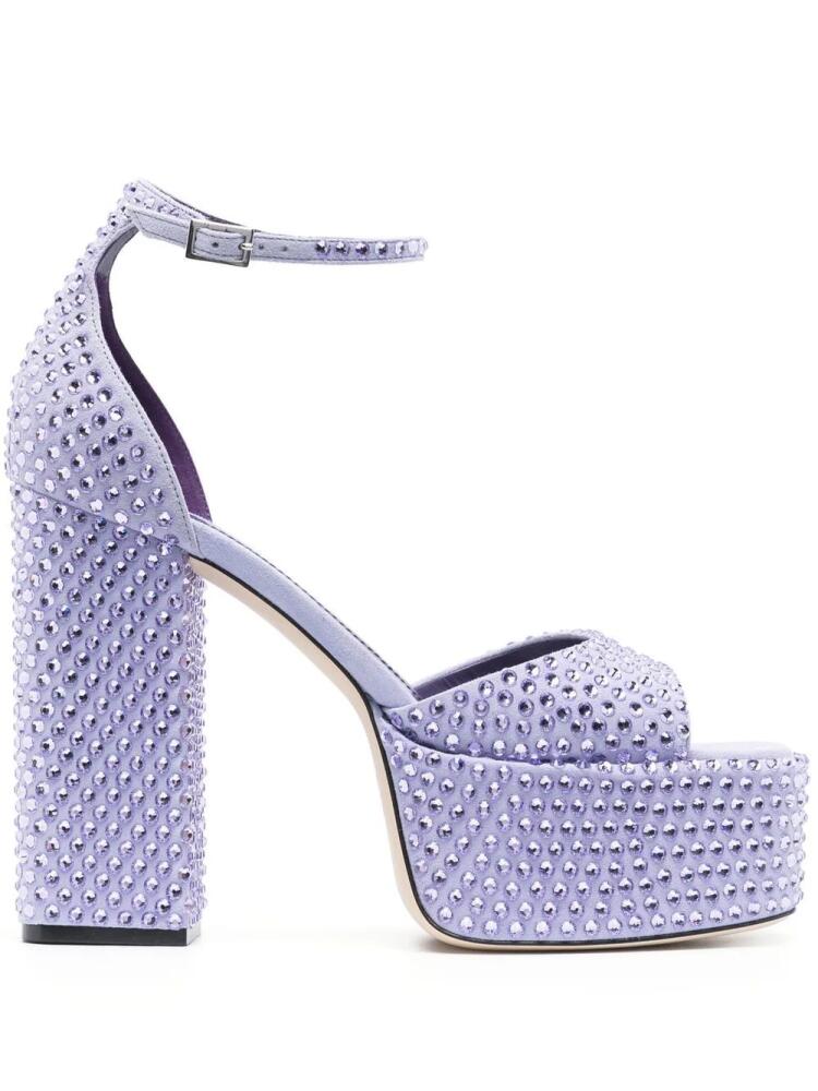 Paris Texas Tatiana 130mm platform sandals - Purple Cover