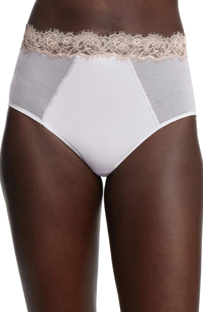 Skarlett Blue Entice High Waist Brief
in White/Nylon Cover