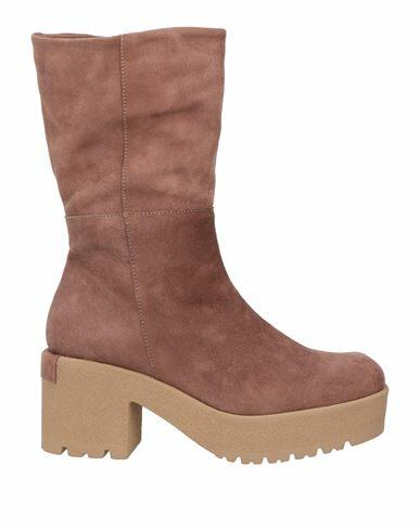 Patrizia Bonfanti Woman Ankle boots Light brown Soft Leather Cover