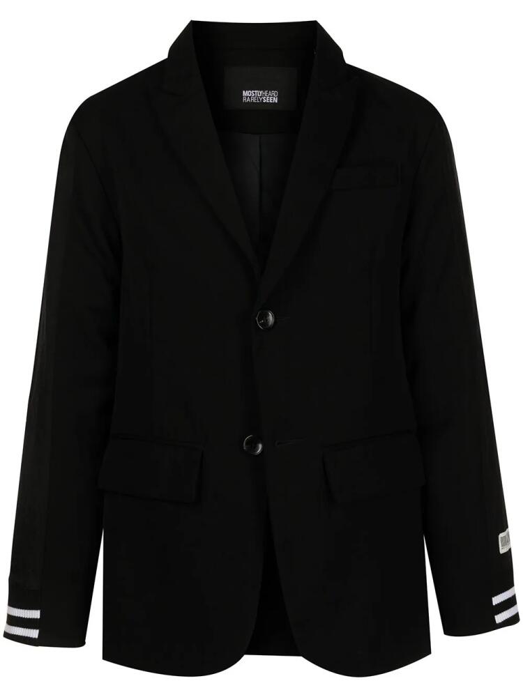 Mostly Heard Rarely Seen single-breasted wool jacket - Black Cover