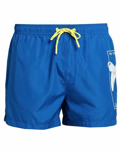 North Sails Man Swim trunks Blue Polyester Cover