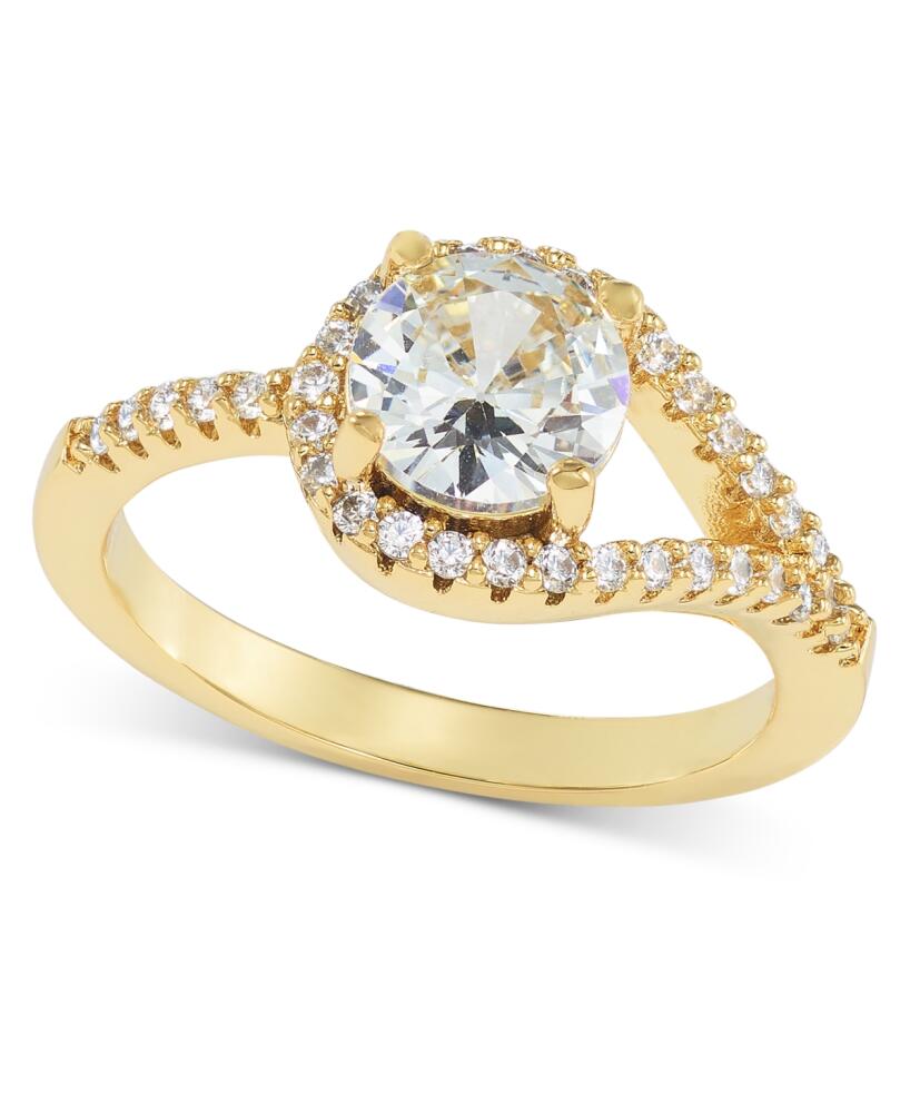 Charter Club Gold-Tone Cubic Zirconia Ring, Created for Macy's - Gold Cover