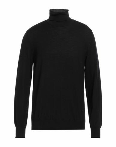 Isaia Man Turtleneck Midnight blue Wool Cover