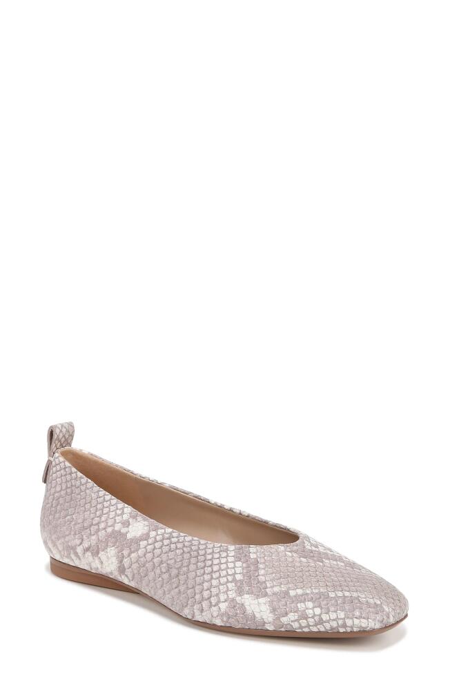 27 EDIT Naturalizer Carla Flat in White Multi Snake Cover