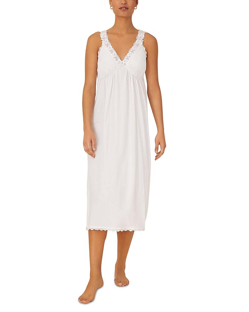 Eileen West Waltz Sleeveless Long Jersey Nightgown Cover