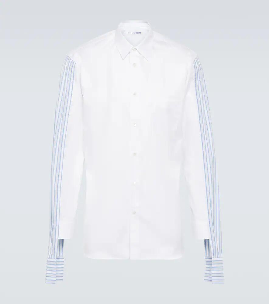 Comme des Garçons Shirt Striped cotton poplin shirt Cover