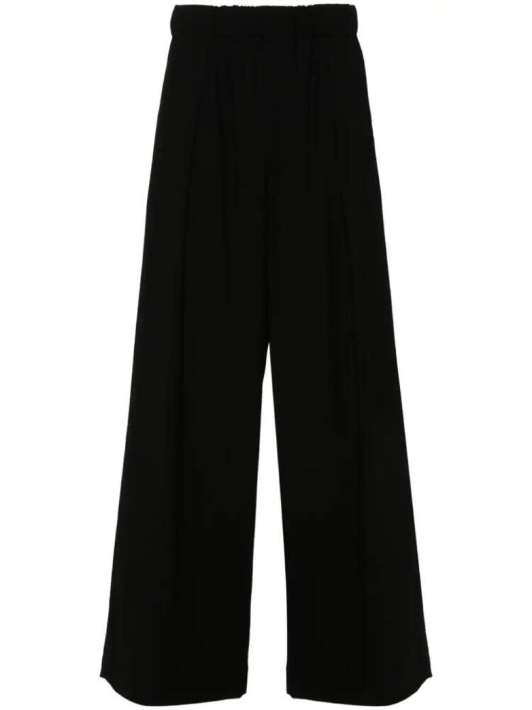 Société Anonyme Gatsby wide-leg twill trousers - Black Cover