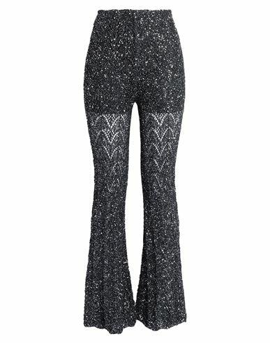 Circus Hotel Woman Leggings Midnight blue Polyamide, Polyester, Viscose Cover