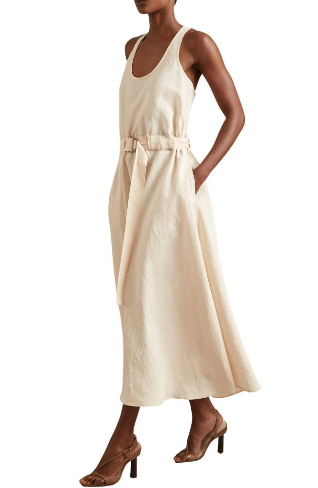 Reiss Tayah Sleeveless Midi Dress in Cream Cover