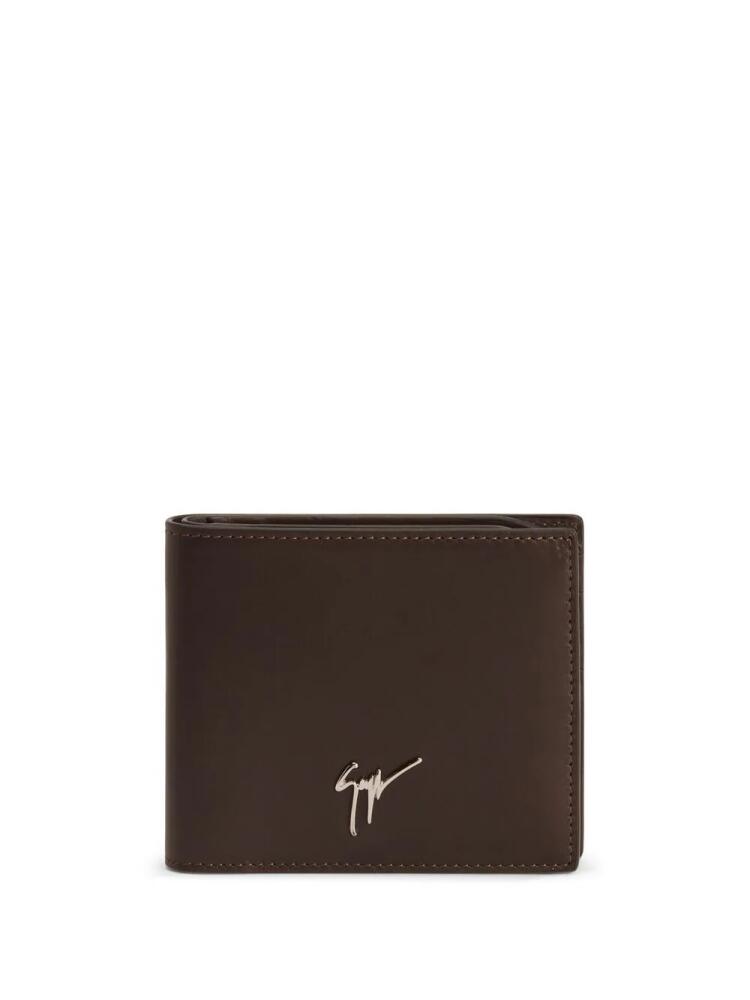 Giuseppe Zanotti Albert leather wallet - Brown Cover