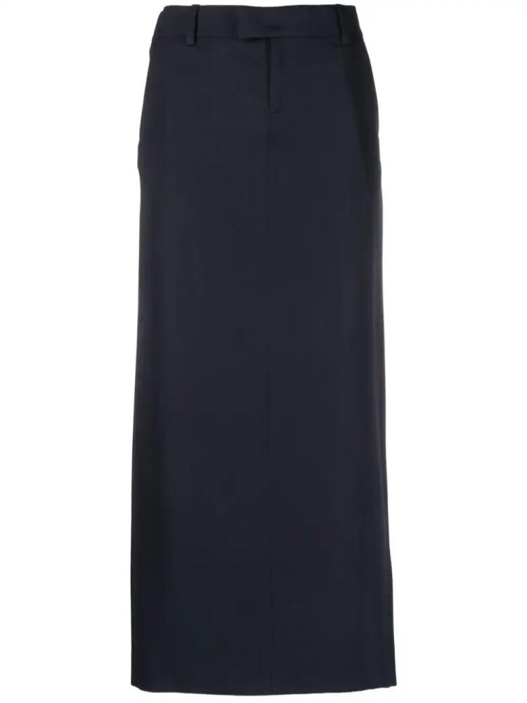 ARMARIUM virgin wool pencil skirt - Blue Cover