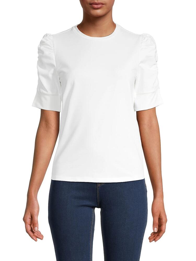 Walter Baker Women's Skippy Puff Sleeve Top - White Cover