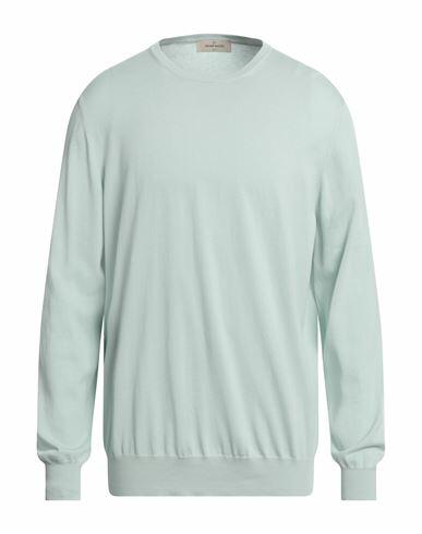 Gran Sasso Man Sweater Light green Cotton Cover