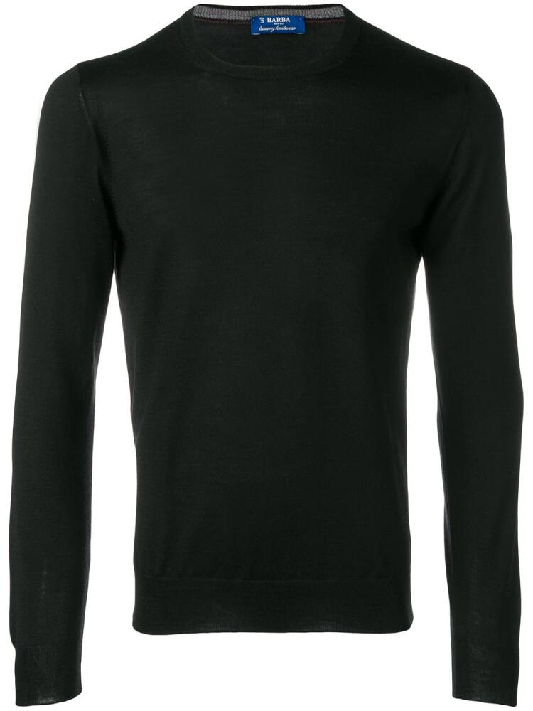 Barba long sleeve jumper - Black Cover