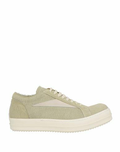 Rick Owens Man Sneakers Sage green Leather Cover