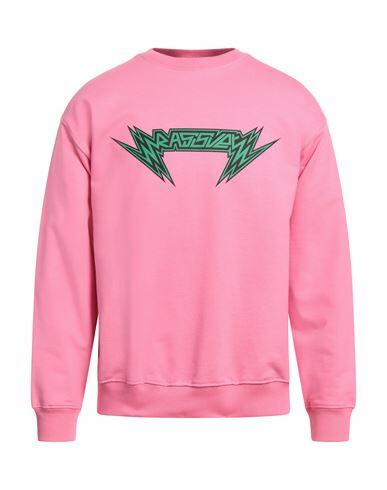 Rassvet Man Sweatshirt Pink Cotton Cover