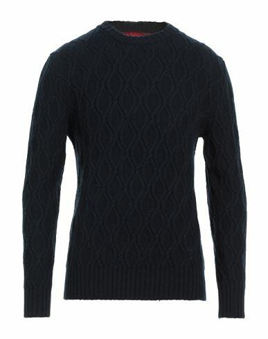 Isaia Man Sweater Midnight blue Cashmere Cover