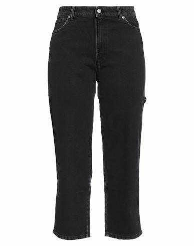 Vicolo Woman Jeans Black Cotton Cover