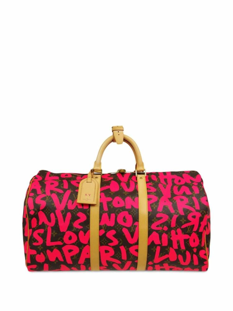 Louis Vuitton Pre-Owned 2009 Keepall 50 travel bag - Pink Cover