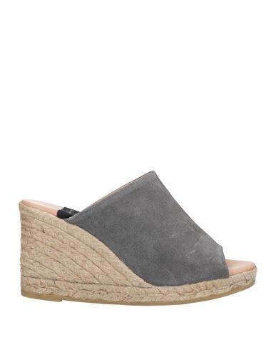 Gaimo Woman Espadrilles Grey Soft Leather Cover