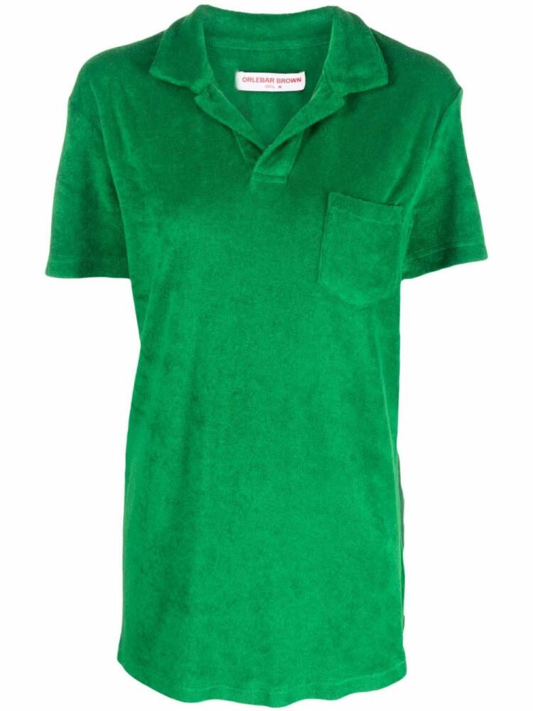 Orlebar Brown Terry polo shirt - Green Cover