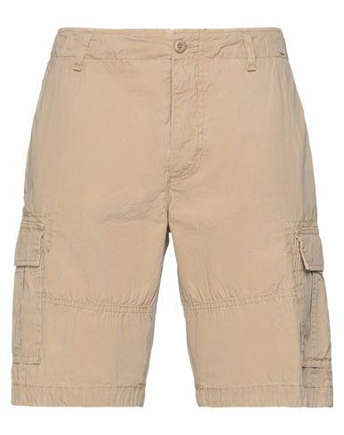 Roÿ Roger's Man Shorts & Bermuda Shorts Beige Cotton Cover