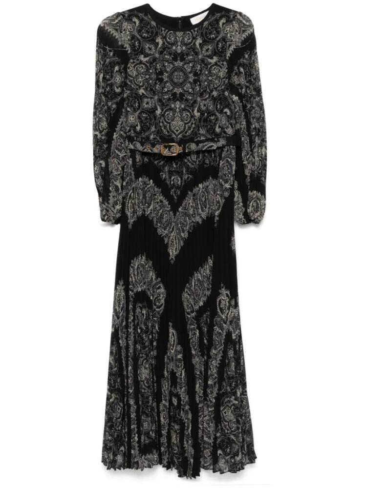 ZIMMERMANN Sunray midi dress - Black Cover