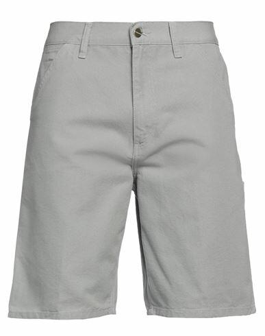 Carhartt Man Shorts & Bermuda Shorts Grey Organic cotton Cover