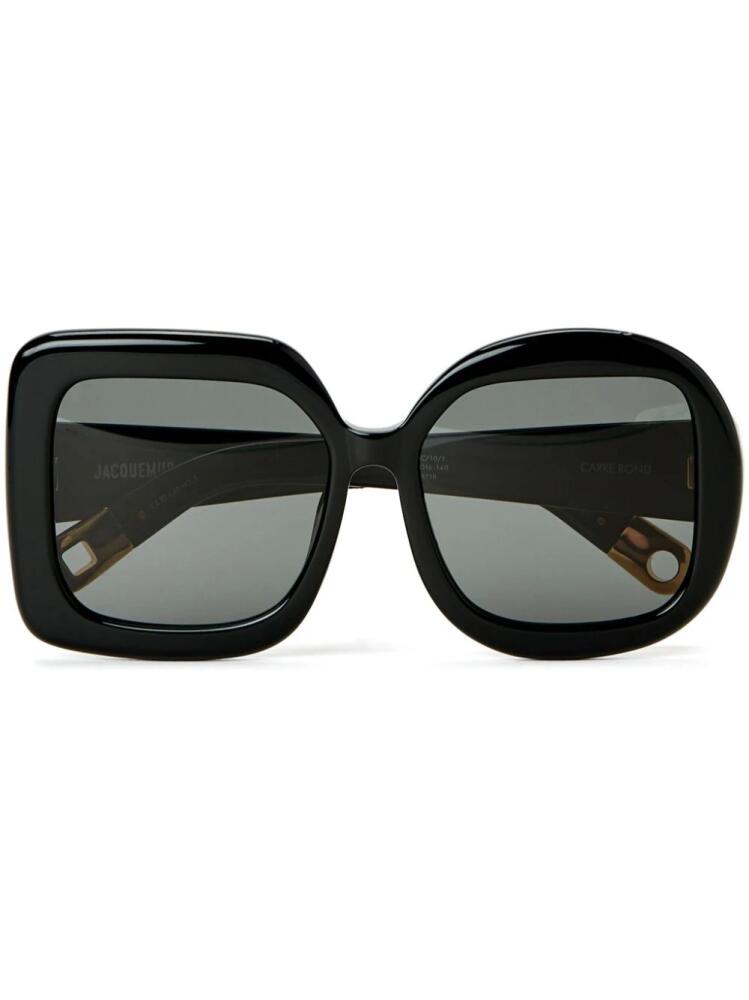 Jacquemus Carré sunglasses - Black Cover