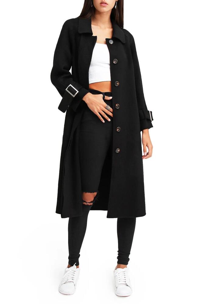 Belle & Bloom Shore To Shore Wool Coat in Black Cover