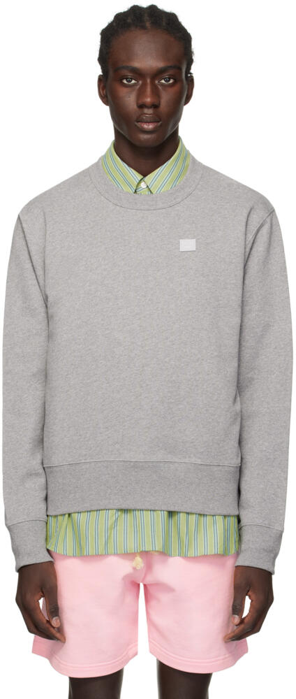 Acne Studios Gray Patch Sweater Cover