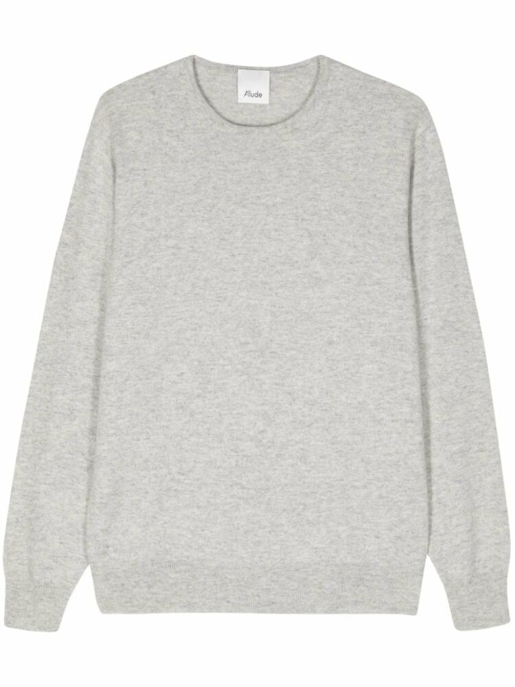 Allude long-sleeved cashmere jumper - Grey Cover