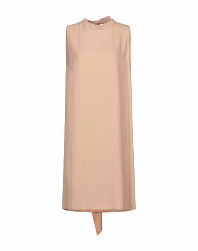 Seventy Sergio Tegon Woman Midi dress Sand Acetate, Viscose Cover