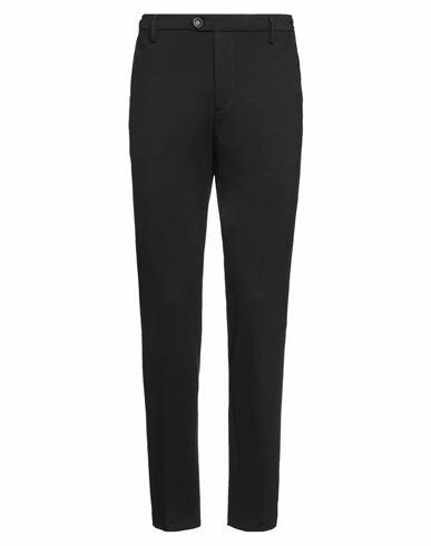 Officina 36 Man Pants Black Viscose, Polyamide, Elastane Cover