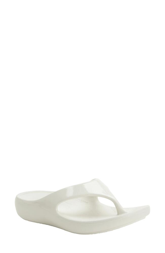 Alegria by PG Lite Ode Flip Flop in White Gloss Cover