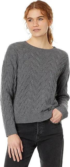 Eileen Fisher Crew Neck Pullover (Ash) Women's Clothing Cover