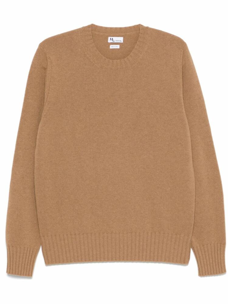 Doppiaa crew-neck sweater - Brown Cover