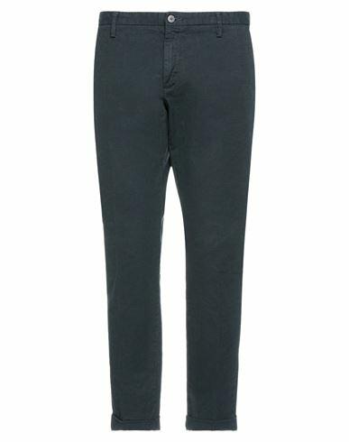 At. p.co Man Pants Midnight blue Cotton, Elastane Cover