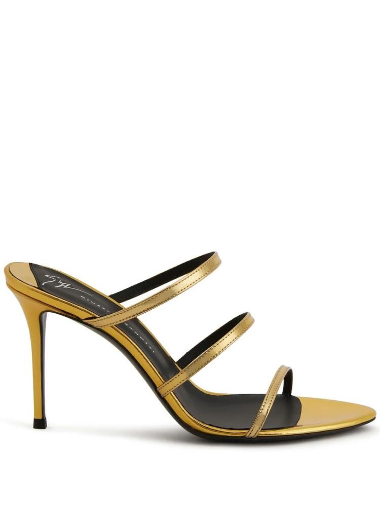 Giuseppe Zanotti Alimha 105mm stiletto sandals - Gold Cover