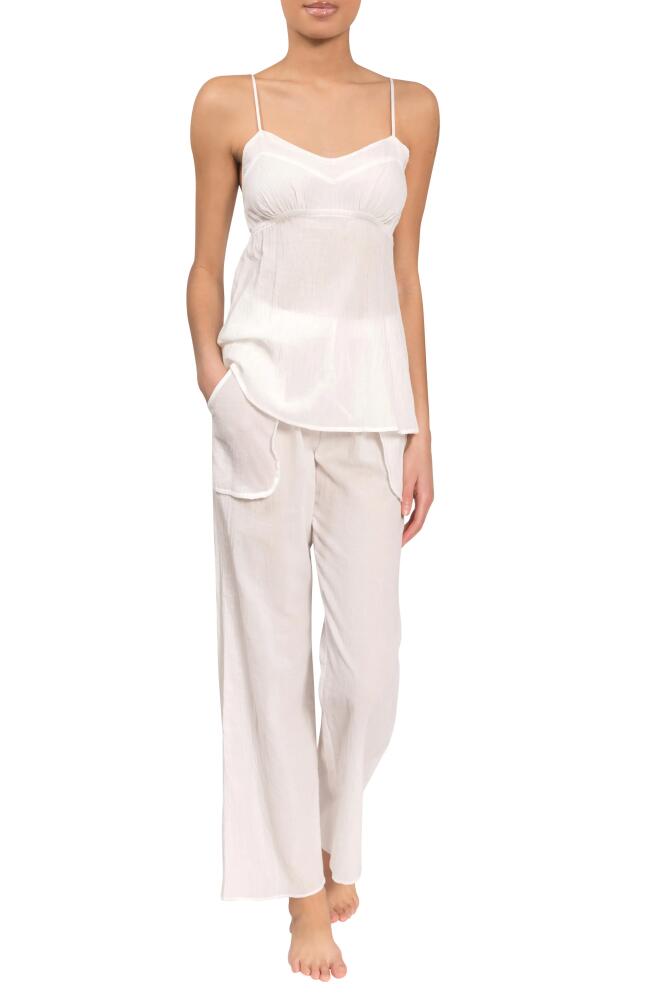 Everyday Ritual Lily Simone Pajamas in White Cover