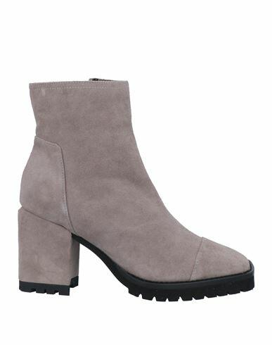 Formentini Woman Ankle boots Dove grey Soft Leather Cover