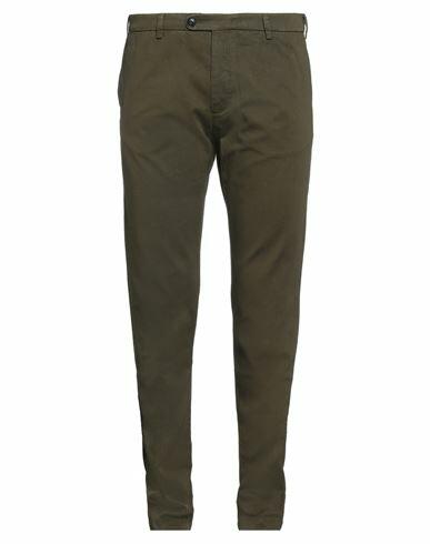 Barbour Man Pants Military green Cotton Cover