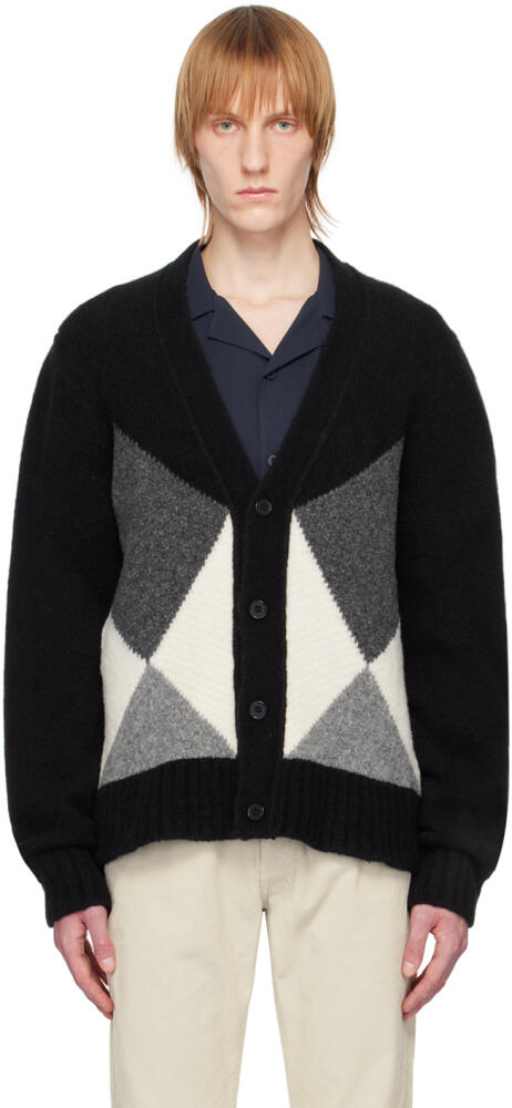 Officine Générale Black Miles Cardigan Cover