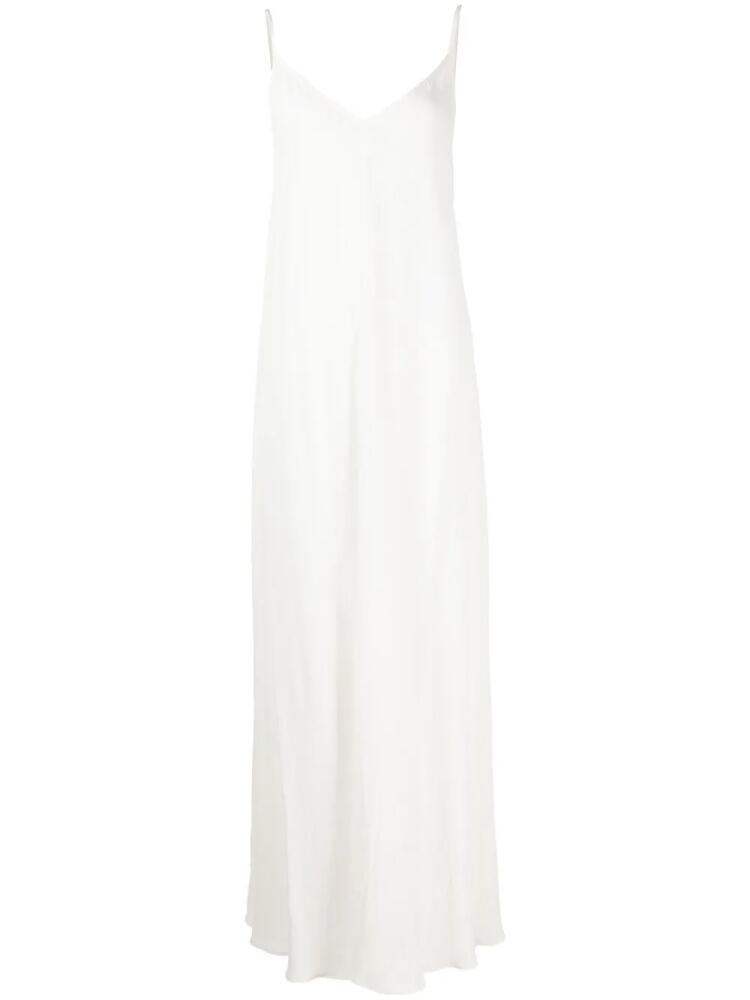 VOZ thin-strap parachute slip dress - White Cover