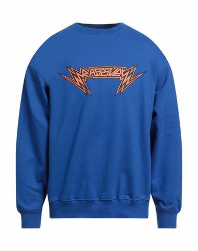 Rassvet Man Sweatshirt Blue Cotton Cover