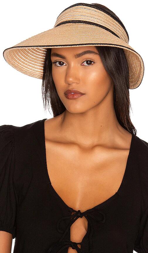 Eugenia Kim Trixie Visor in Tan Cover